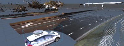 AEye的iDar传感器将相机和激光雷达数据组合成三维点云