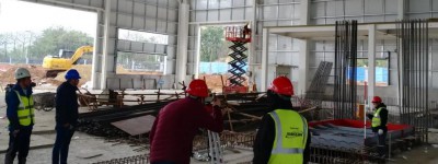 多方合作，国家汽车质量检验中心(广西)实车碰撞试验室建设进入设备安装阶段