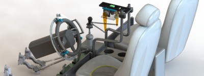 面向汽车传统试验和ADAS试验的驾驶机器人