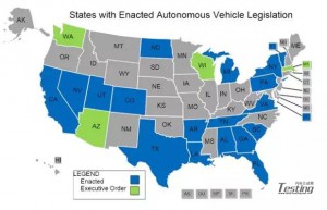 无人驾驶汽车首部美国联邦法律正在成形