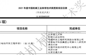 通用技术中国汽研荣获中国机械工业科学技术奖一等奖