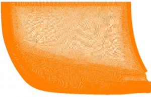 采用结构化有限差分重叠网格模拟 DrivAer